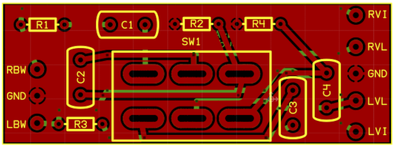 Loudness Kit PCB